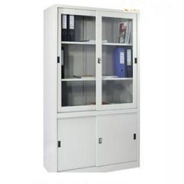 Tủ Tài Liệu sắt cánh kính lùa TL03
