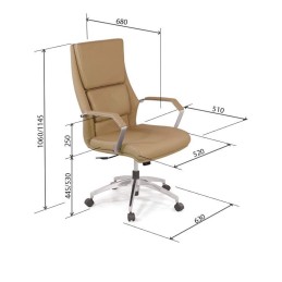 Ghế xoay da GX202.1