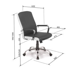 Ghế xoay da GX308