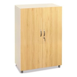 Tủ trung khung sắt cánh gỗ TSG03-2