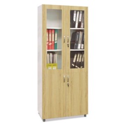 Tủ cao khung sắt cánh gỗ TSG04K-2