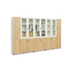 Cụm tủ cao khung sắt cánh gỗ TSG04-C3