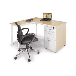 Bàn làm việc lượn chân sắt BLT(P)14H5-CO