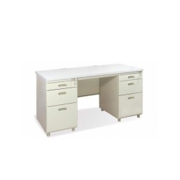 Bàn làm việc hộc liền chân sắt BS14H-LG