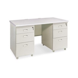Bàn làm việc hộc liền sắt BS14H3-M
