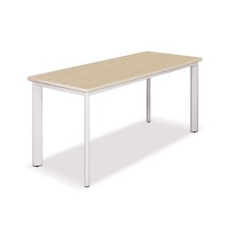 Bàn làm việc chân sắt oval BCO18