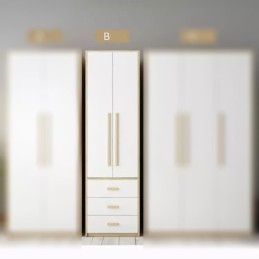 Tủ quần áo TA20-B 3 ngăn kéo