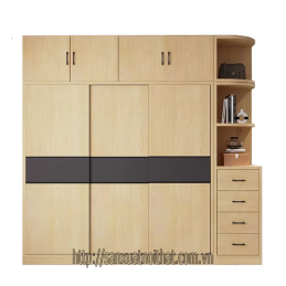 Tủ quần áo DH202 cánh trượt, thiết kế hiện đại của DOHOME