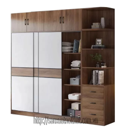 Tủ quần áo DH210 cánh lùa, thiết kế hiện đại của DOHOME