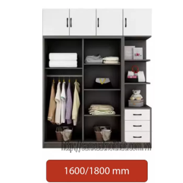 Tủ quần áo DH212 cánh lùa, thiết kế hiện đại của DOHOME